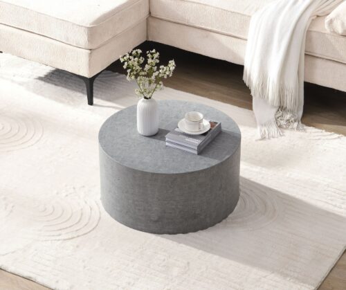 Couchtisch MONOBLOC 60x60x30 cm in Beton-Optik – Bild 5