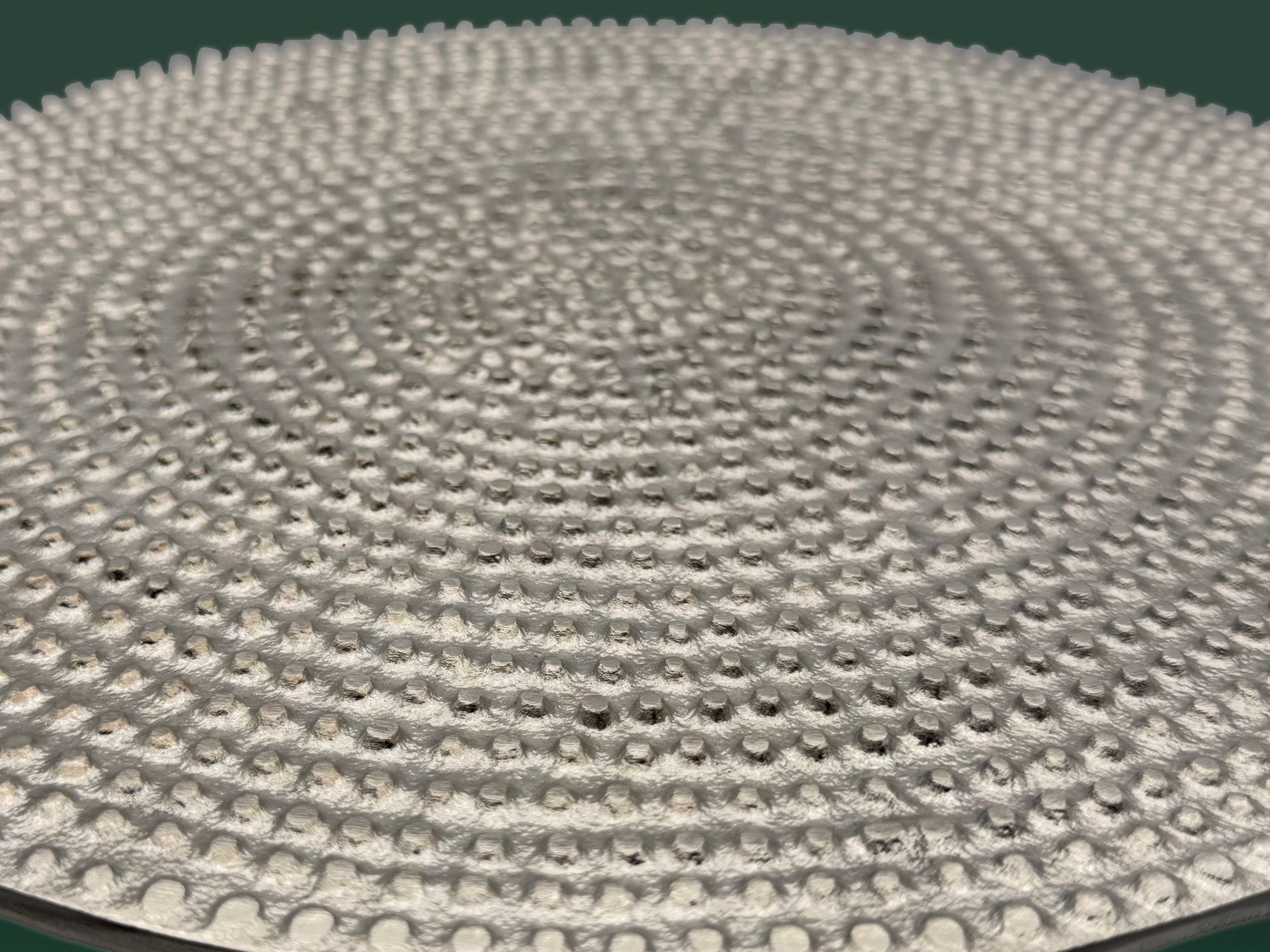 Beistelltisch Aluminium 28cm - Kleiner runder Anstelltisch aus Metall silber – Bild 5