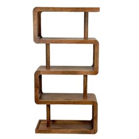 Bücherregal Mango Massivholz - Offenes Standregal 80x160cm - Raumteiler Holzregal