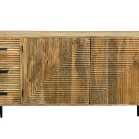 Sideboard Mango Massivholz 160cm - Kommode mit 2 Türen und