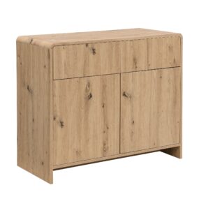 Sideboard Eiche Dekor 88cm - Kommode mit 2 Türen und