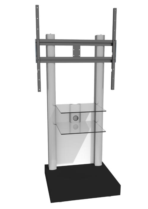 TV-Standfuß VCM Monte Visolo-3 XL | mit 2 Zwischenböden