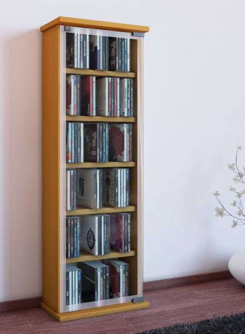 VCM CD/DVD-Turm Classic für 150 CDs