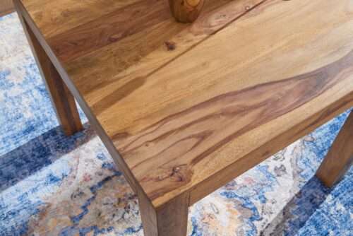 Esstisch MUMBAI Massivholz Sheesham 80 cm Esszimmer-Tisch Holztisch Design Küchentisch – Bild 6