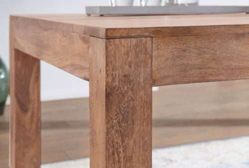 Esstisch Massivholz MUMBAI Akazie 120 cm Esszimmer-Tisch Holztisch Design Küchentisch – Bild 7
