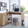 5 cm | Moderner Büro-Schreibtisch | Computer-Tisch Arbeitszimmer | Winkelschreibtisch Home Office