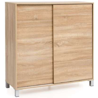 Schuhschrank Holz Sonoma 100x108x37