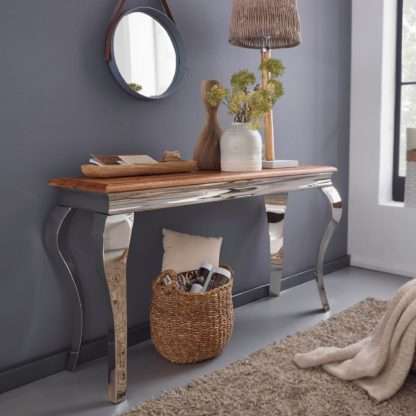 5x42 cm Flurtisch | Design Wohnzimmertisch Schmal | Anrichte Schreibtisch Modern