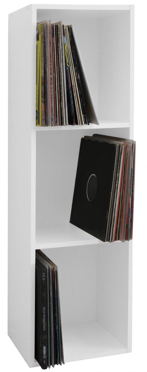Schallplatten-Regal VCM Platto 3-fach