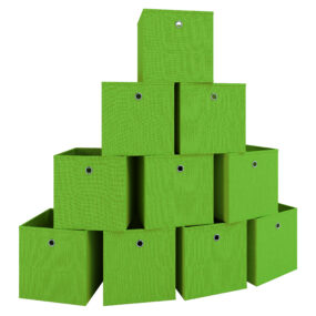 10er-Set Faltbox Klappbox VCM Boxas - ohne Deckel
