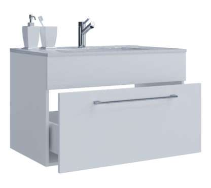 2-tlg. Waschplatz VCM Wonda 80cm 1 Schubfach