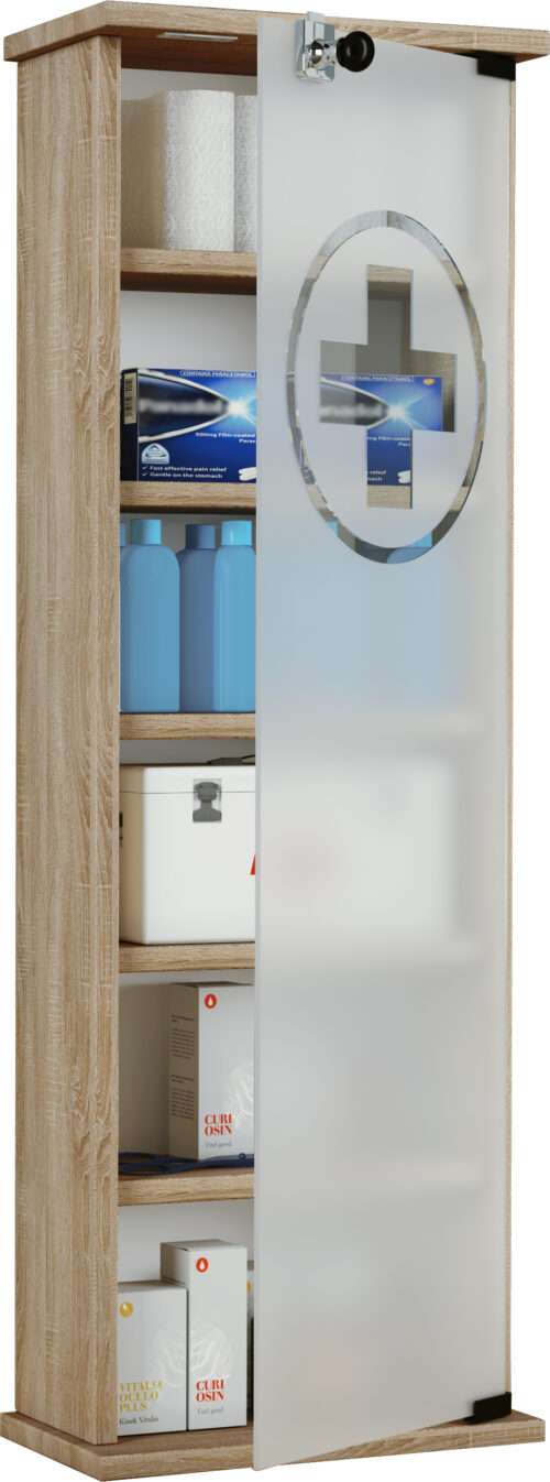 Medizinschrank VCM Gusal XXL – Bild 4