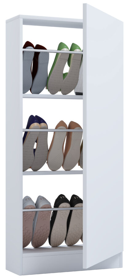 Schuhschrank VCM Fulisa mit Holztür