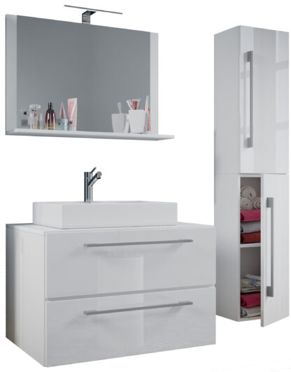 4-tlg. Waschplatz VCM Badinos II 80 cm