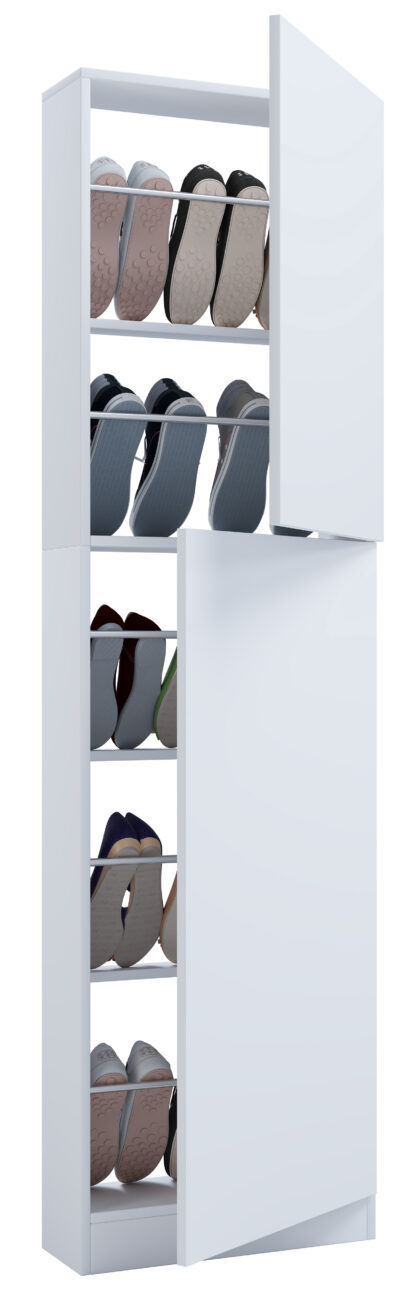 Schuhschrank Fulisa XL Holztür