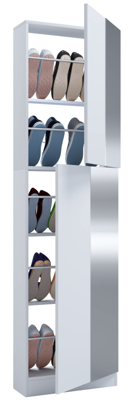 Schuhschrank Fulisa XL Spiegel
