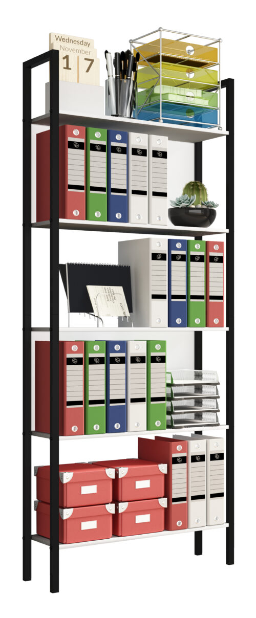 Büroregal VCM Flakos 5-fach