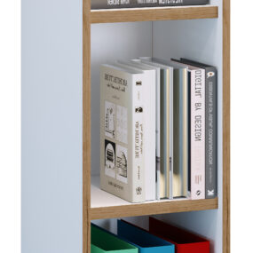 3fach Büroregal VCM Salia B30