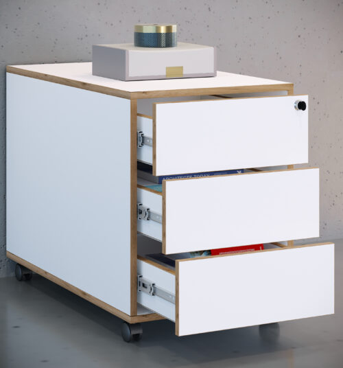 Rollcontainer VCM Salia 3 Schubladen T 70 – Bild 2
