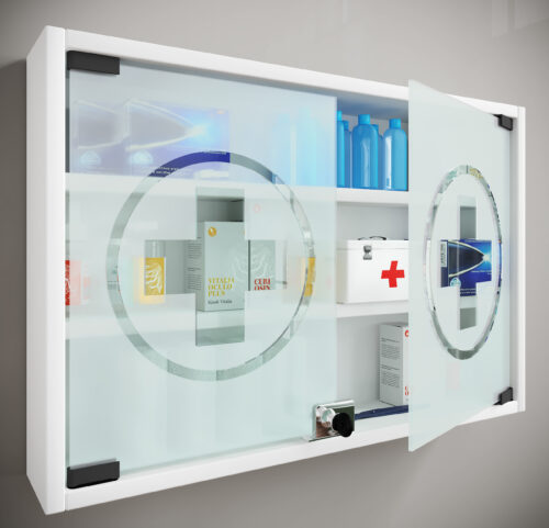 Medizinschrank VCM Hustila M – Bild 2