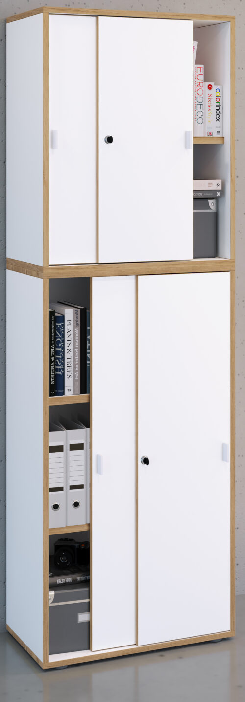 5fach Schiebeschrank VCM Salia B60 – Bild 2
