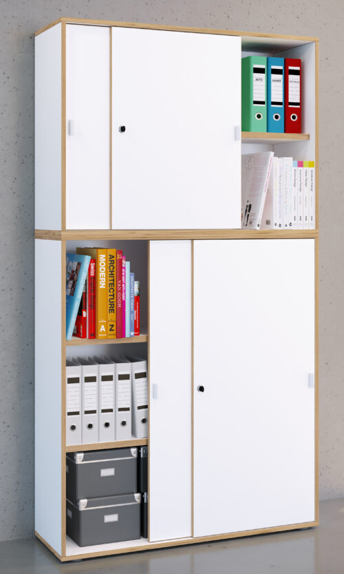 5fach Schiebeschrank VCM Salia B100 – Bild 2