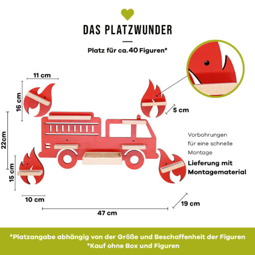 Boarti Tonieregal - Feuerwehr Set – Bild 2