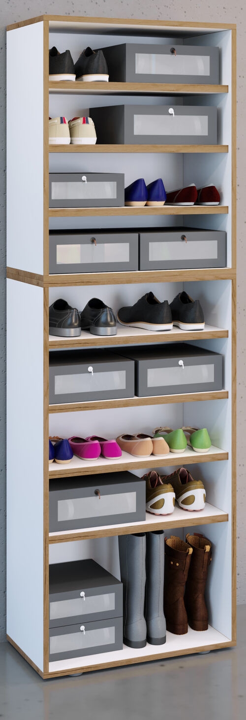 Schuhregal VCM Salia B60 XXL 9fach – Bild 2