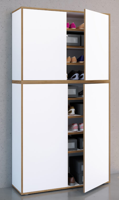 Schuhschrank VCM Salia B100 XXL 9fach – Bild 2