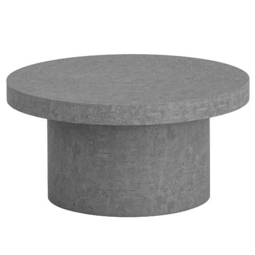 Couchtisch 60x60x30 cm Grau Sofatisch in Beton-Optik Modern Design Wohnzimmertisch – Bild 7