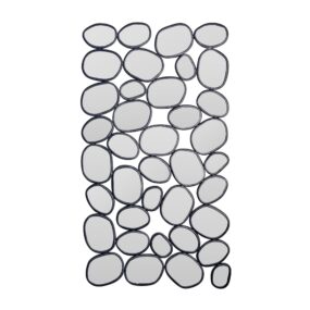 Wandspiegel 56x99cm mit Metallrahmen · Moderner Spiegel aus Glas mit