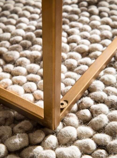 Couchtisch Echter Marmor Grün 100x50x35 cm Sofatisch Metall Gold Design – Bild 6
