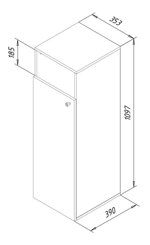 Wäscheschrank VCM Klidas I XL – Bild 4
