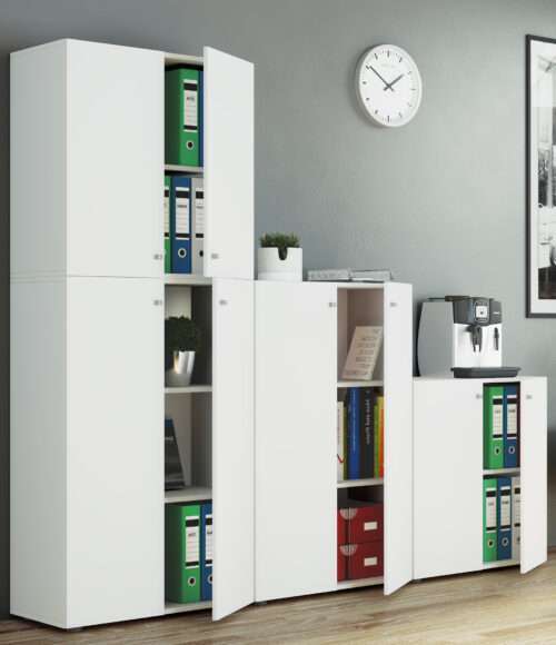 Büroschrank VCM Lona XXL mit Drehtüren – Bild 3