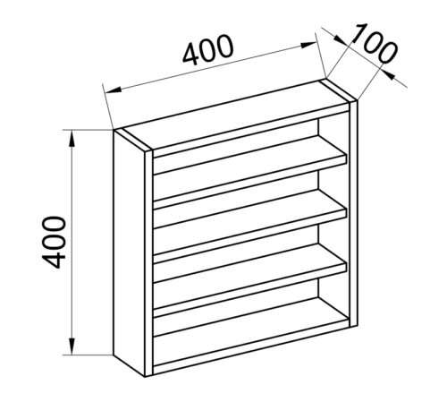 Wandregal VCM Osado S – Bild 5
