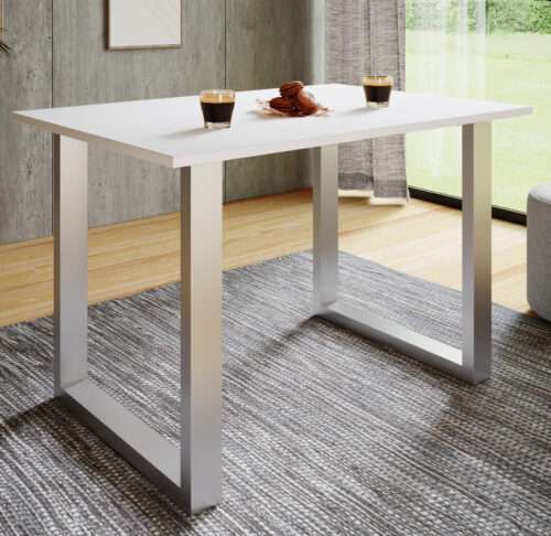 Esstisch VCM Xona 110x80 U-Fußgestell – Bild 2
